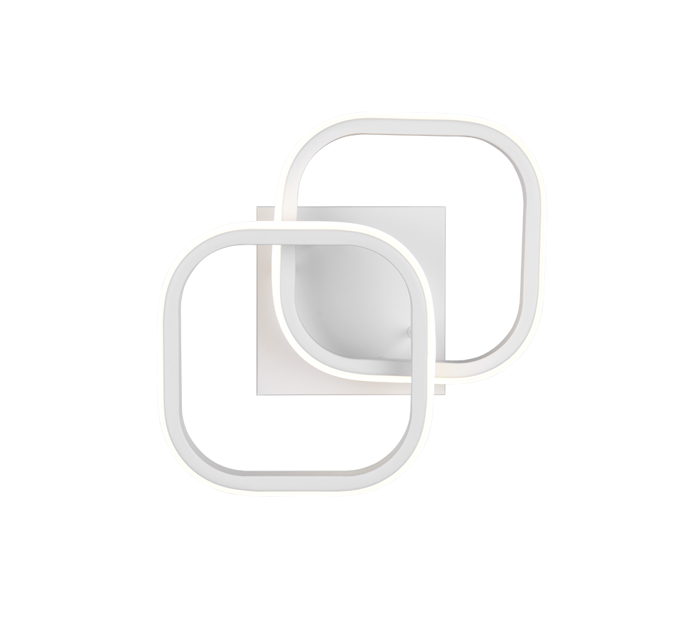 KASIA | Ceiling lamp | White mat | Metal