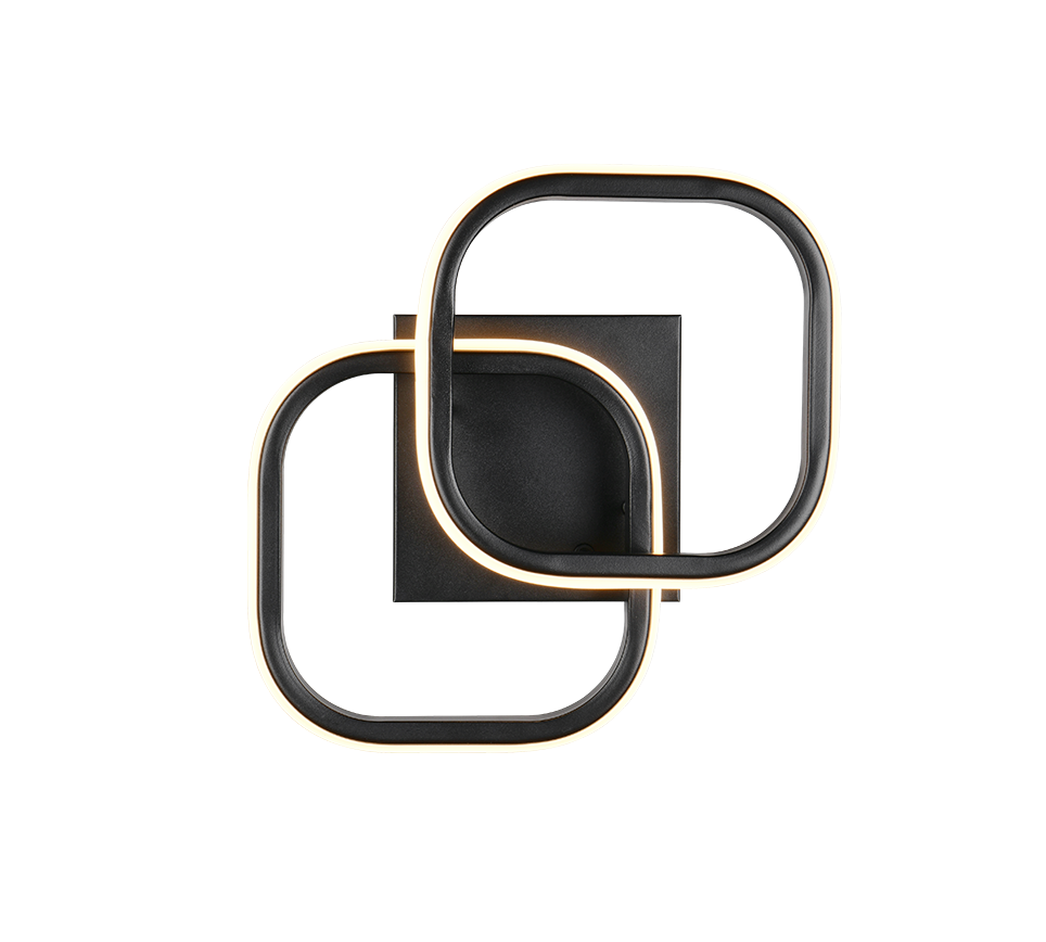 KASIA | Ceiling lamp | Black mat | Metal