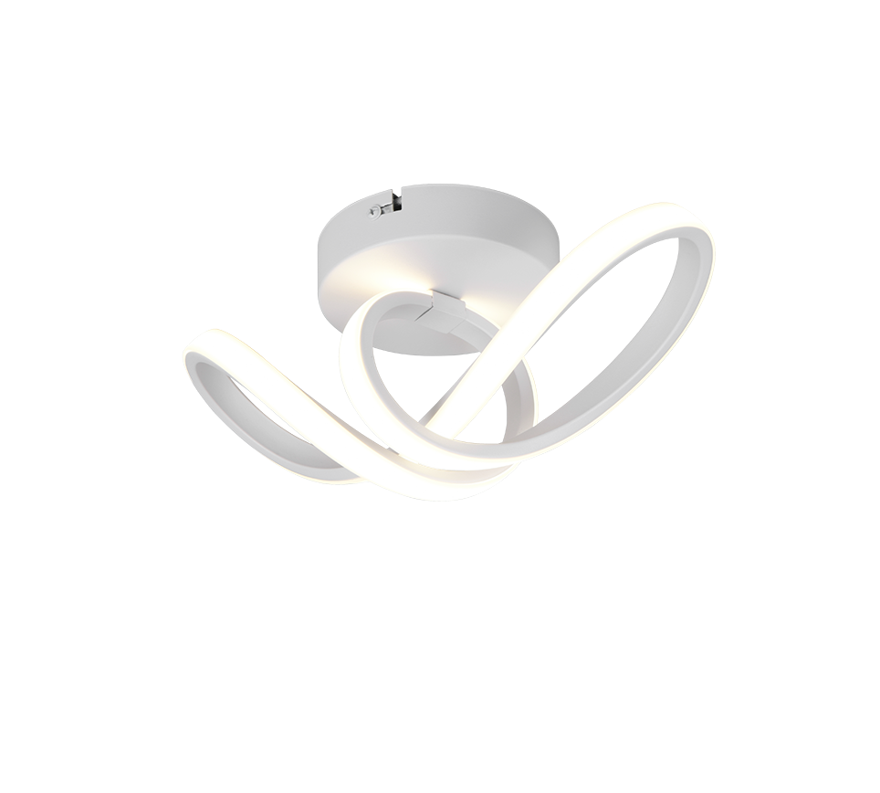 RUSA | Ceiling lamp | White mat | Metal