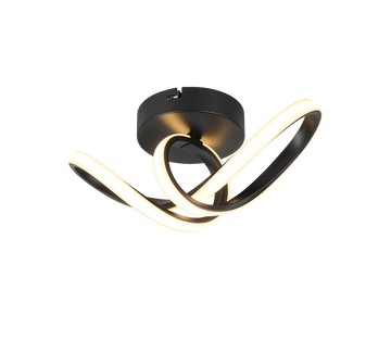 RUSA | Ceiling lamp | Black mat | Metal