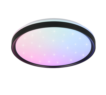 SOLIT | Ceiling lamp | Black mat | Plastic