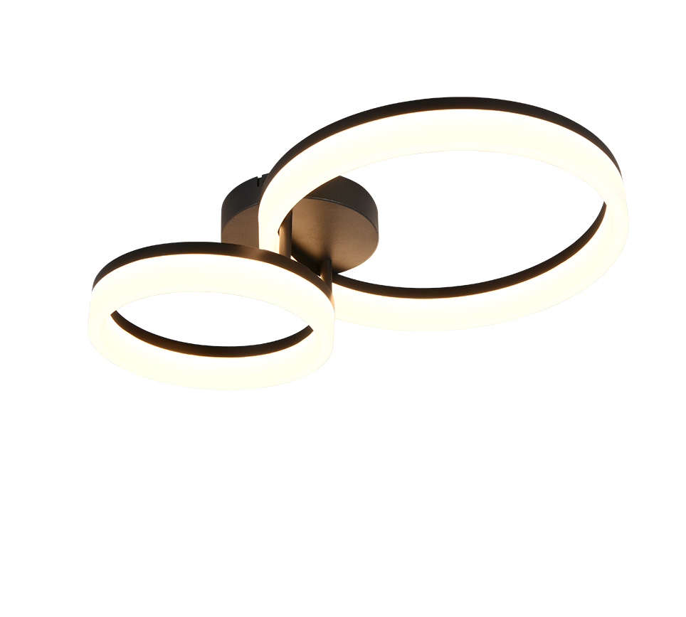 SCOPE | Ceiling lamp | Black mat | Plastic