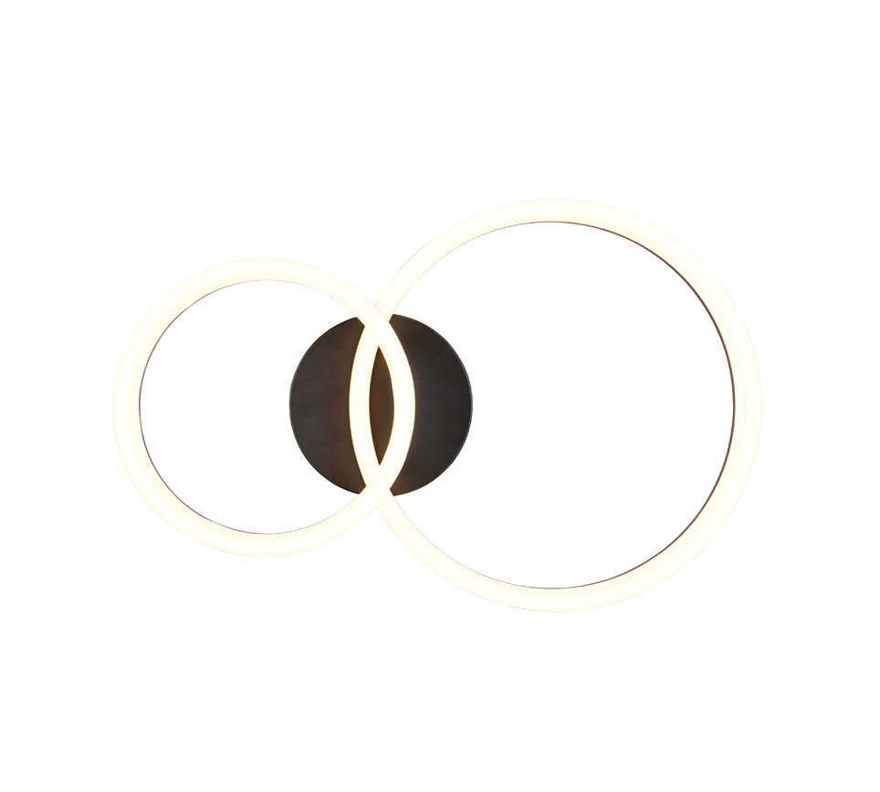 SCOPE | Ceiling lamp | Black mat | Plastic
