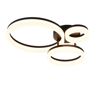SCOPE | Ceiling lamp | Black mat | Plastic