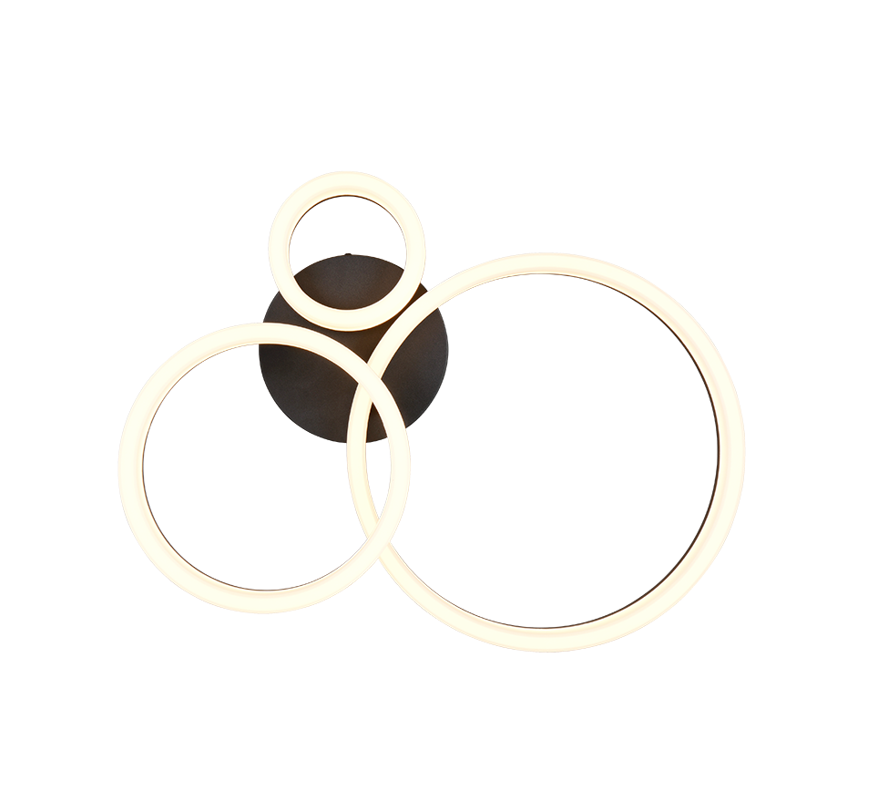 SCOPE | Ceiling lamp | Black mat | Plastic