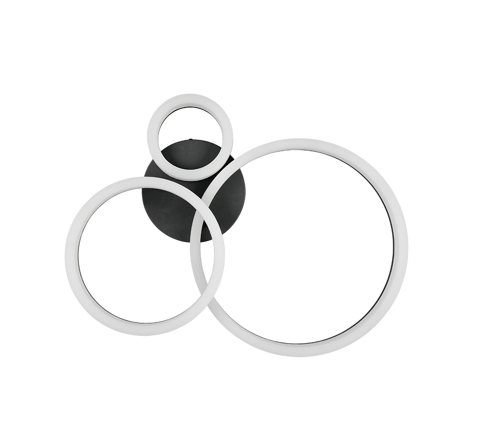 SCOPE | Ceiling lamp | Black mat | Plastic