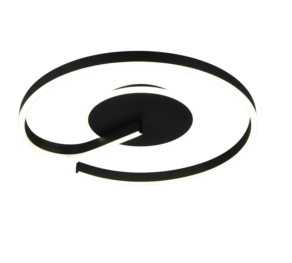 CALLE | Ceiling lamp | Black mat | Metal