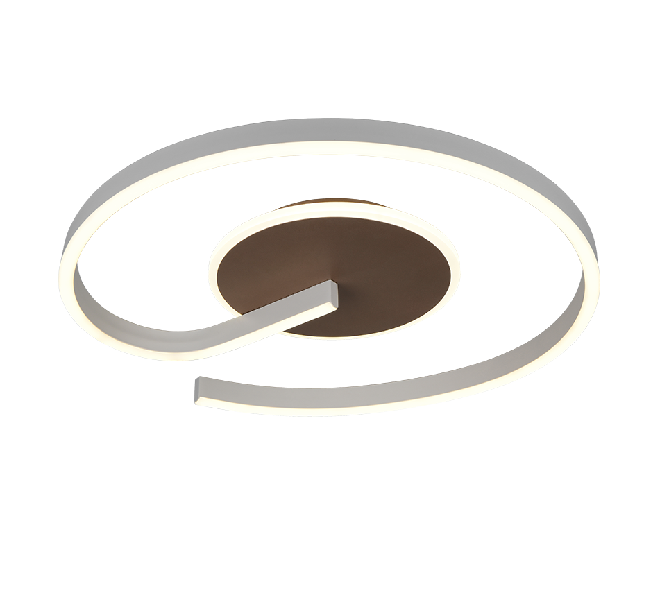 CALLE | Ceiling lamp | Coffee | Metal