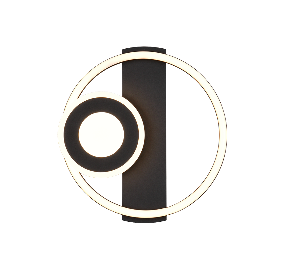 HORUS | Ceiling lamp | Black mat | Metal