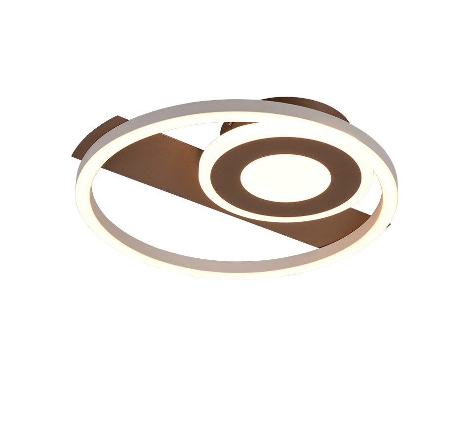 HORUS | Ceiling lamp | Coffee | Metal