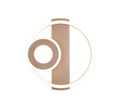 HORUS | Ceiling lamp | Coffee | Metal