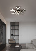 POLLOCK | Ceiling lamp | Black mat | Plastic