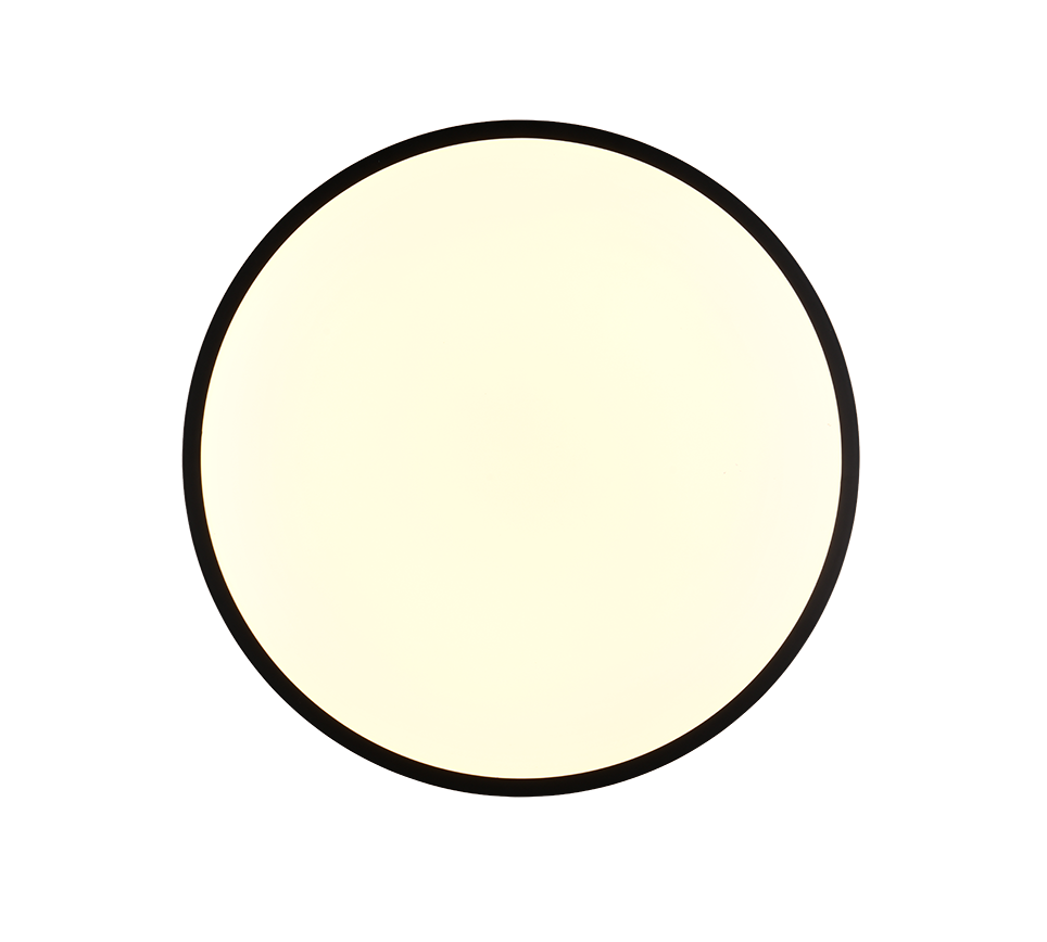 SLOPE | Ceiling lamp | Black mat | Plastic