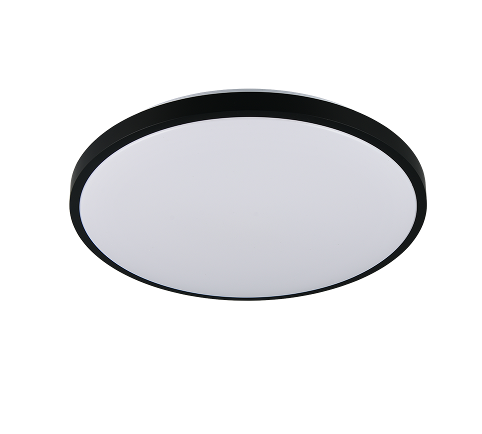 SLOPE | Ceiling lamp | Black mat | Plastic