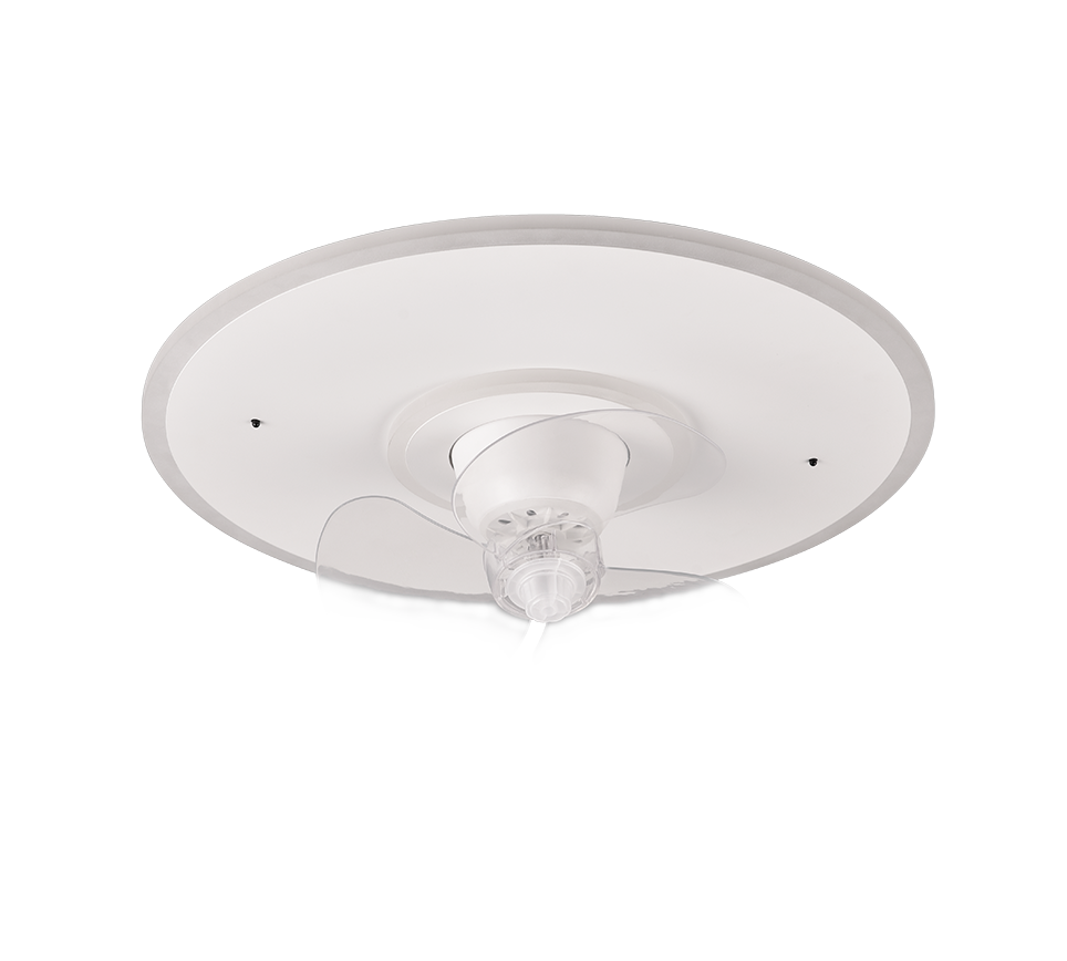 NYBRO | Ventilator | White mat | Metal
