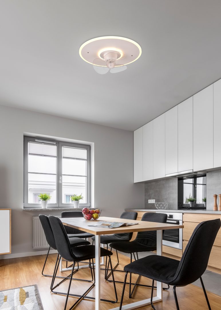 NYBRO | Ventilator | White mat | Metal