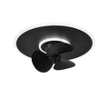 NYBRO | Ventilator | Black mat | Metal
