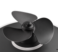NYBRO | Ventilator | Black mat | Metal