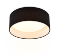 LOCARNO | Ceiling lamp | Black | Fabric