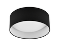 LOCARNO | Ceiling lamp | Black | Fabric