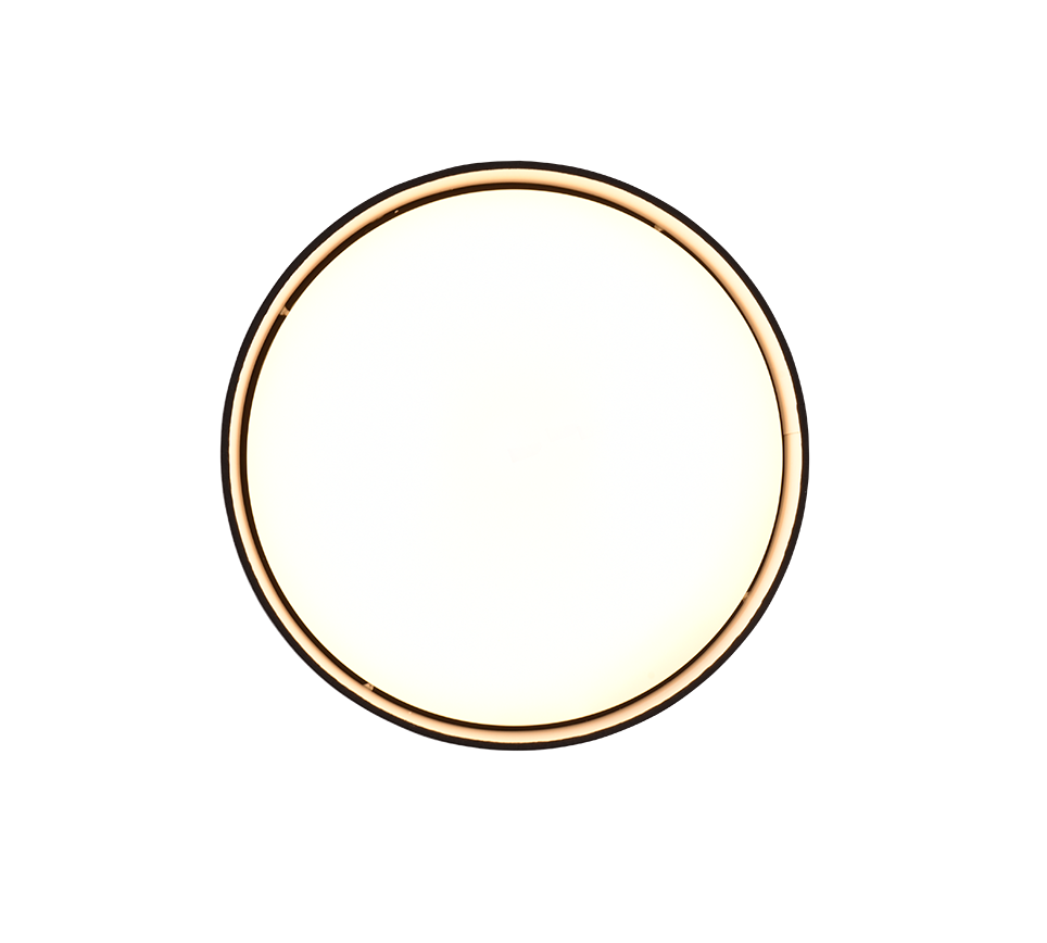 LOCARNO | Ceiling lamp | Black | Fabric