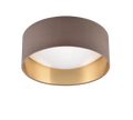 LOCARNO | Ceiling lamp | Taupe | Fabric