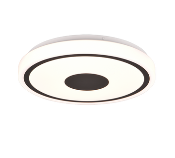 BUNDA | Ceiling lamp | Black mat | Plastic