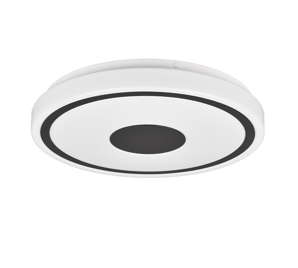 BUNDA | Ceiling lamp | Black mat | Plastic