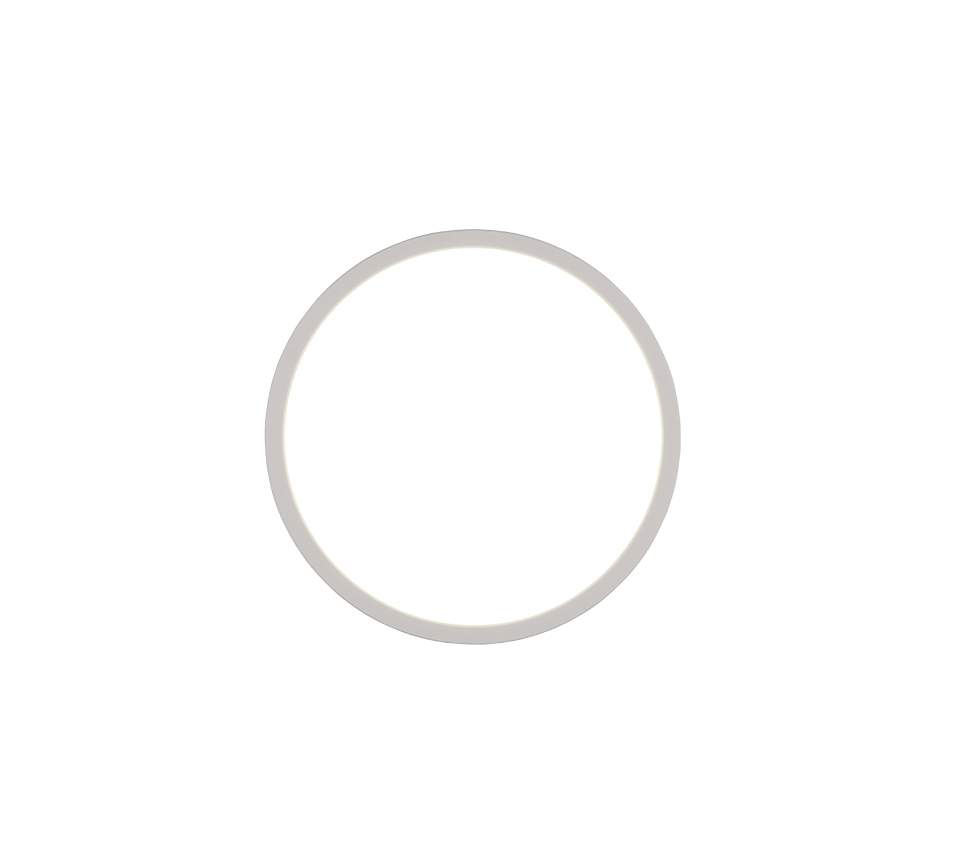 AUREO | Ceiling lamp | White mat | Plastic
