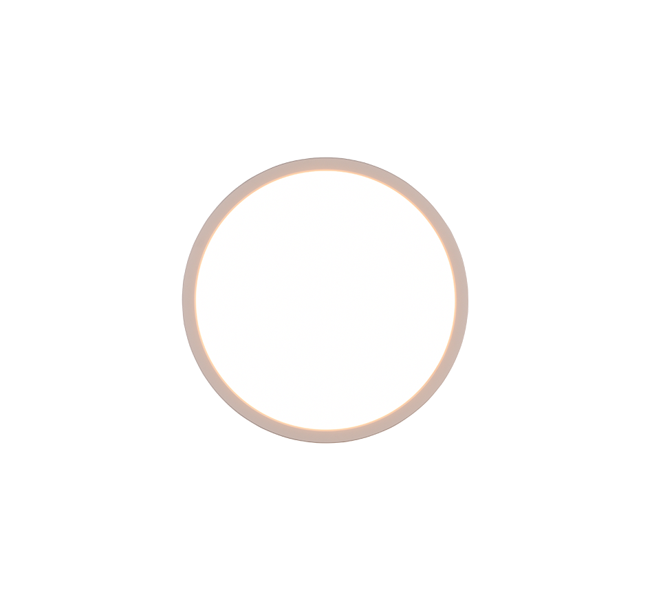AUREO | Ceiling lamp | White mat | Plastic