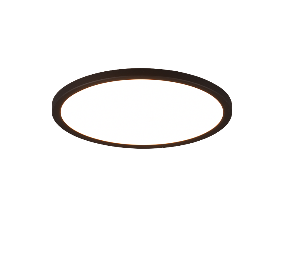 AUREO | Ceiling lamp | Black mat | Plastic
