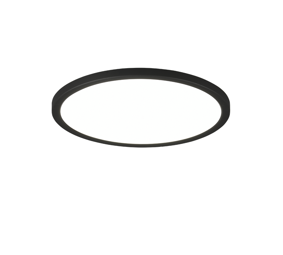 AUREO | Ceiling lamp | Black mat | Plastic