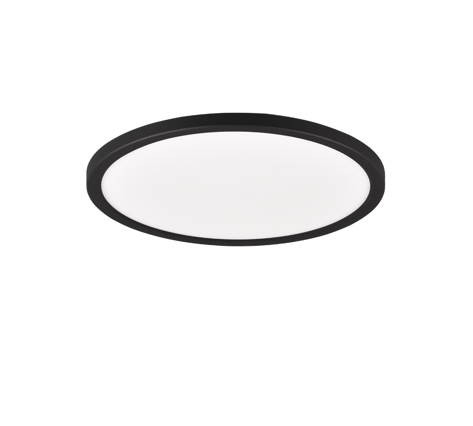 AUREO | Ceiling lamp | Black mat | Plastic