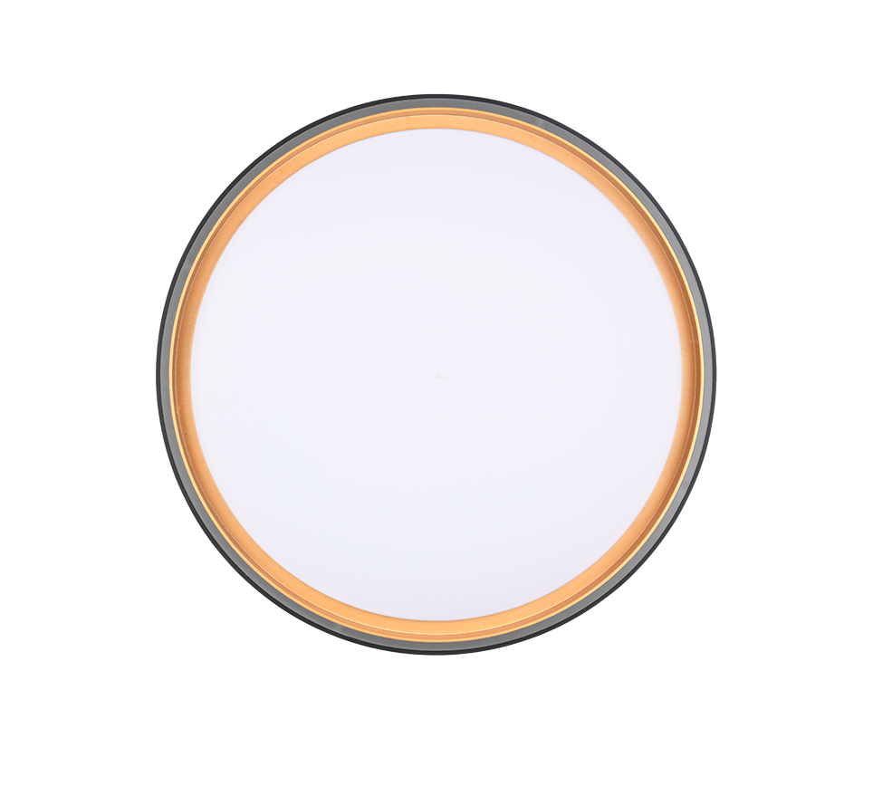 FELIS | Ceiling lamp | Schwarz-Gold | Plastic
