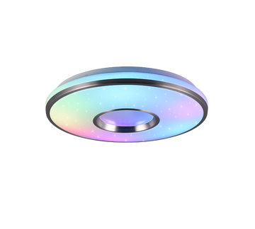 REALTA | Ceiling lamp | Brushed aluminium | Plastic