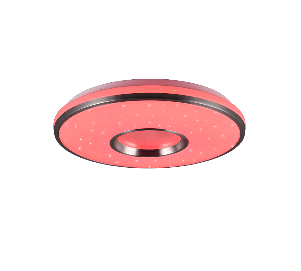 REALTA | Ceiling lamp | Brushed aluminium | Plastic