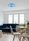 REALTA | Ceiling lamp | Brushed aluminium | Plastic