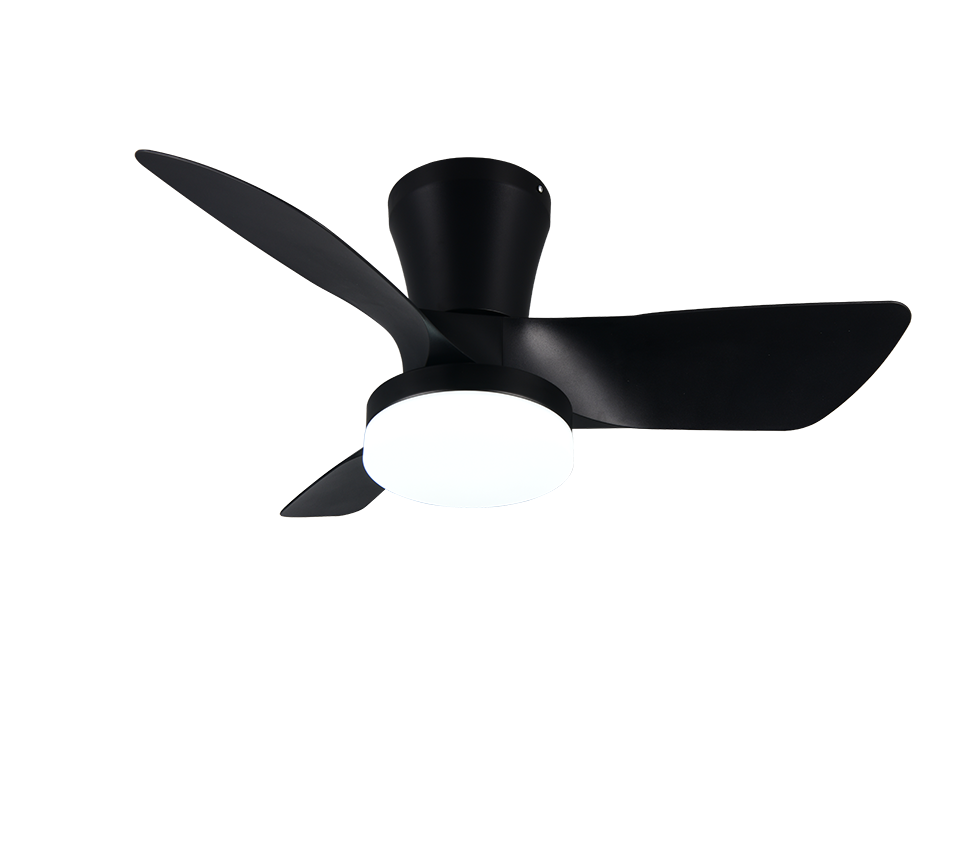 RANDERS | Ventilator | Black mat | Plastic