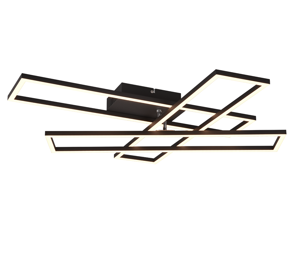 CORSO | Ceiling lamp | Black mat | Metal