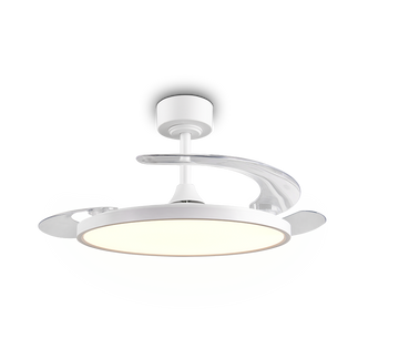 KASFJORD | Ventilator | White mat | Metal