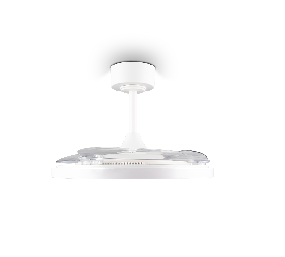 KASFJORD | Ventilator | White mat | Metal
