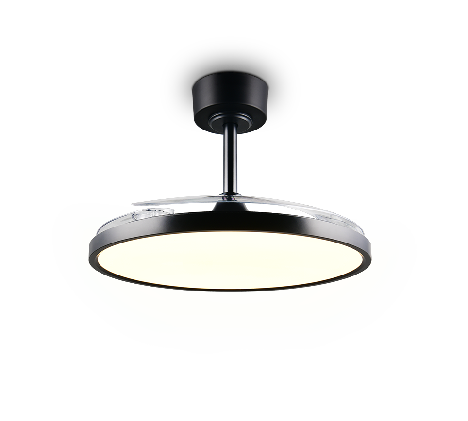 KASFJORD | Ventilator | Black mat | Metal