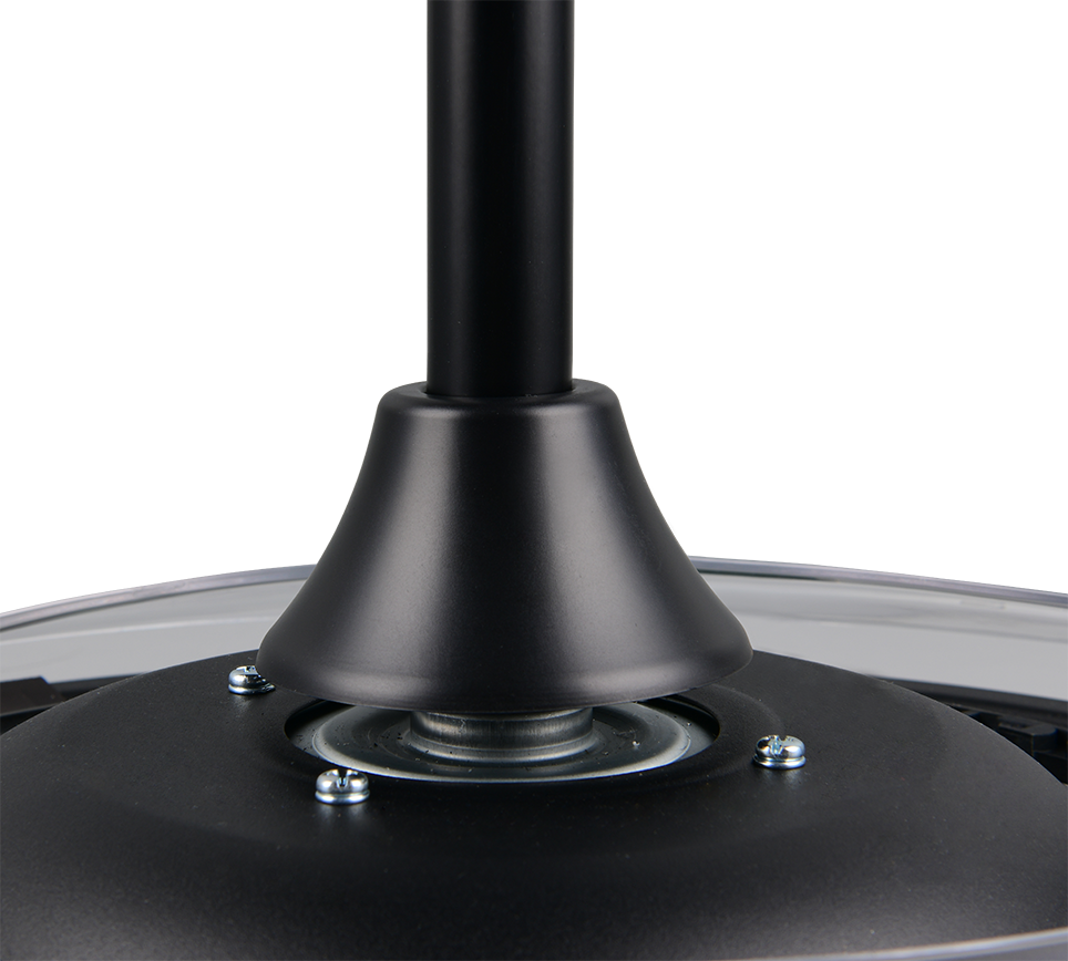 KASFJORD | Ventilator | Black mat | Metal