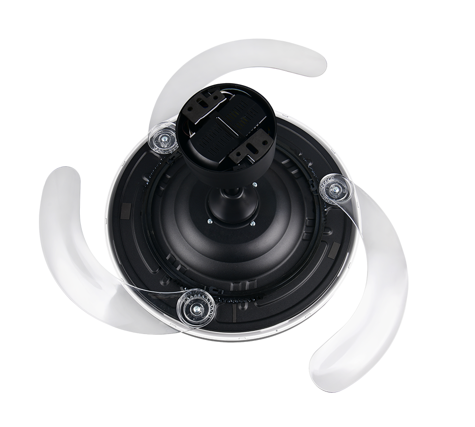 KASFJORD | Ventilator | Black mat | Metal