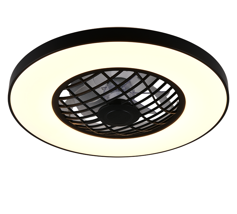 LINKÖPING | Ventilator | Black | Plastic