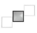 GELO | Ceiling lamp | Black mat | Metal