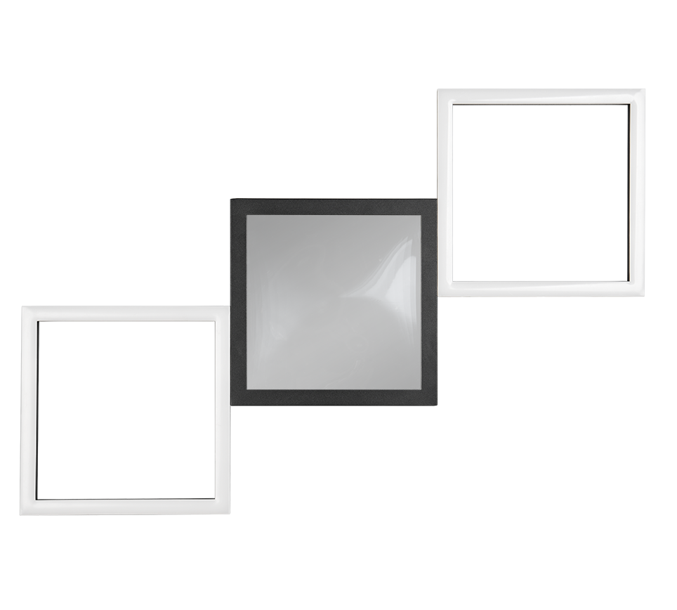 GELO | Ceiling lamp | Black mat | Metal