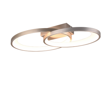 MALAGA | Ceiling lamp | Nickel mat | Metal