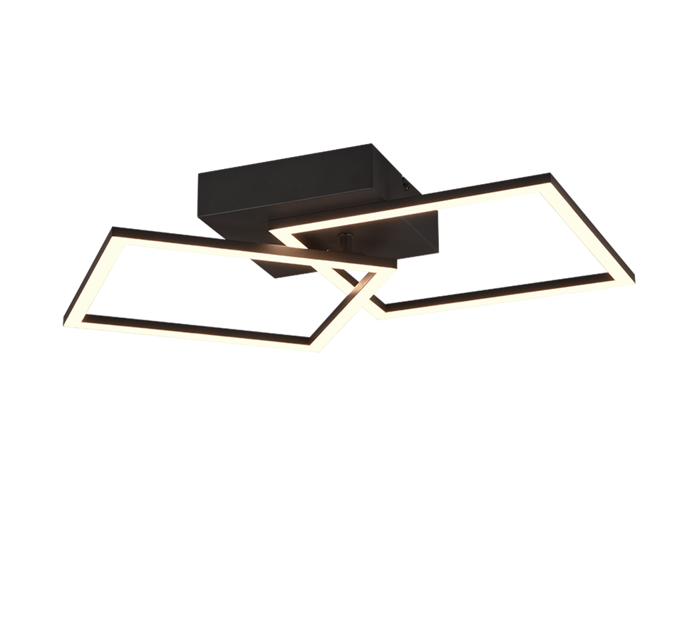 TRAIL | Ceiling lamp | Black mat | Metal
