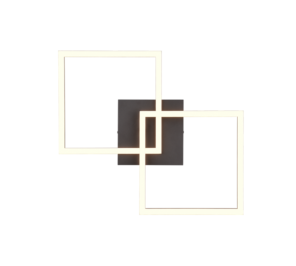 TRAIL | Ceiling lamp | Black mat | Metal
